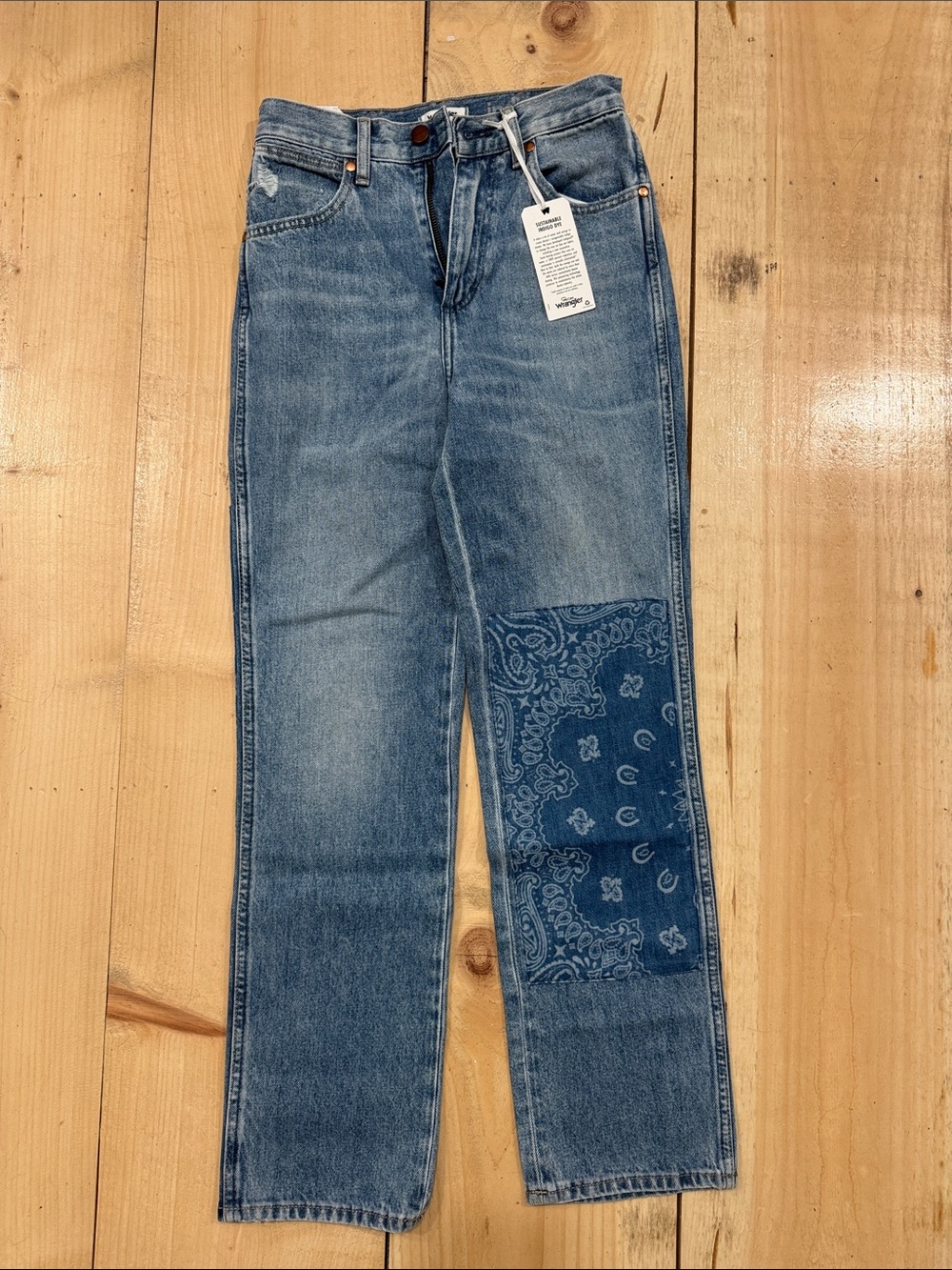 Wrangler Wild West 603 High-Rise Straight Jeans
